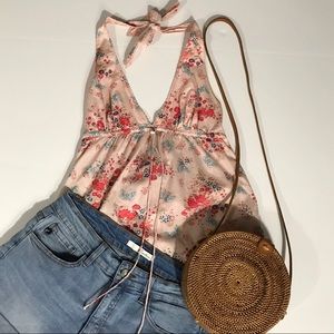 Lucky brand floral tank top